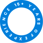 15+ Years Experience Badge