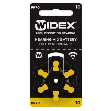 Widex size 10 Hearing Aid Batteries