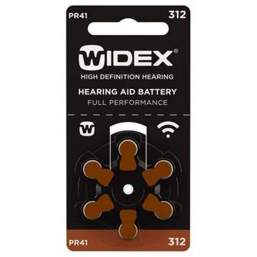 Widex size 312 Hearing Aid Batteries
